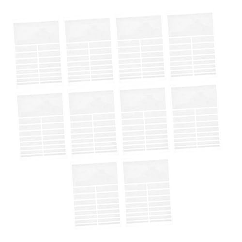 KONTONTY 10 Blatt Teiliges Silikon Ringgrößen- Unsichtbarer Ring-adjuster und Resizer Rutschfester Ring-reducer für Lose und Ringe Flexible Größenanpassung Hautfreundlich und von KONTONTY