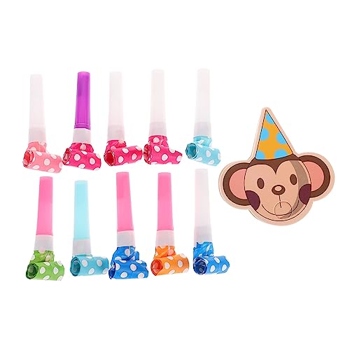 KONTONTY 10 Sätze Geburtstag Blowouts Hörner Pfeifen Geburtstag Blowouts Hörner Party-krachmacher Gebläse Krachmacher Partypfeife Musikalische Party-blowouts Krachmacher Plastik KONTONTY 10 Sätze Geburtstag Blowouts Hörner Pfeifen Geburtstag Blowouts Hörner Party-krachmacher Gebläse Krachmacher Partypfeife Musikalische Party-blowouts Krachmacher Plastik von KONTONTY