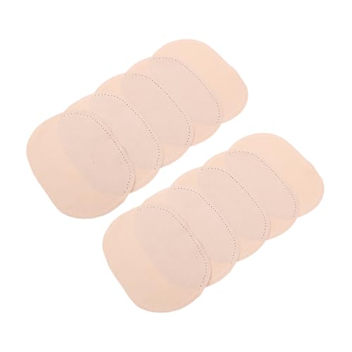 KONTONTY 10 Stück Ellbogen Knie Patches zum Annähen Ovale Weiche Wildleder Reparaturaufnäher Abriebfest Anpassbar Zuschneidbar Ergonomisch Geformt für Pullover Jeans Hosen Langlebiger von KONTONTY