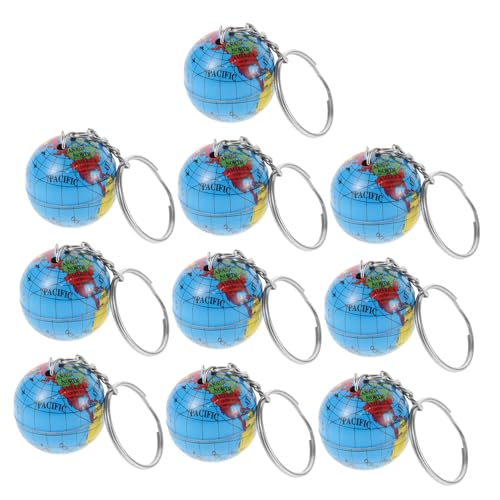 KONTONTY 10 Stück Erdschlüsselanhänger Reiz Weltkarte Schlüsselanhänger Erde Globen reisen deko Globe Decor Schlüsselanhänger Frauen süß Partyzubehör Rostfreier Stahl KONTONTY 10 Stück Erdschlüsselanhänger Reiz Weltkarte Schlüsselanhänger Erde Globen reisen deko Globe Decor Schlüsselanhänger Frauen süß Partyzubehör Rostfreier Stahl von KONTONTY