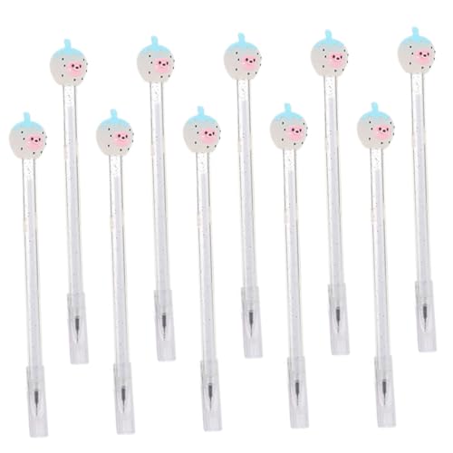 KONTONTY 10 Stück Gel Stift Karikatur Filzstifte Süße Stifte Schreiben Von Schreiben Schreibender Gelstift Cartoon-gelstifte Kugelschreiber Gelstift Für Studenten Plastik von KONTONTY