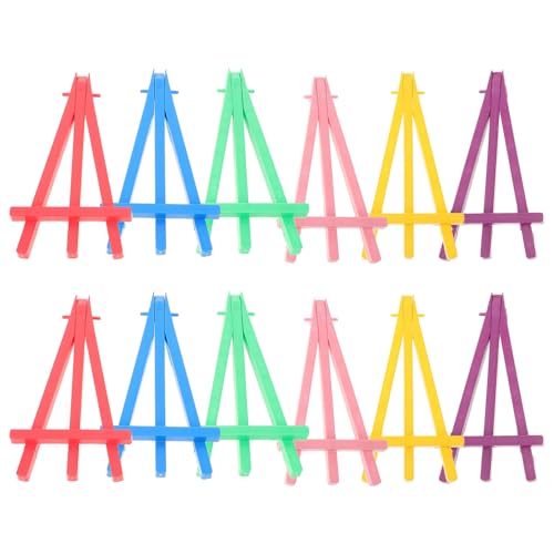 KONTONTY 10 Stück Kinderstaffelei Gemäldehalterständer Lackierstand Malstaffelei Staffelei Anzeigen Lichtkarte Mit Ständer Portable Display Rack Boden Staffelei Plastik KONTONTY 10 Stück Kinderstaffelei Gemäldehalterständer Lackierstand Malstaffelei Staffelei Anzeigen Lichtkarte Mit Ständer Portable Display Rack Boden Staffelei Plastik von KONTONTY