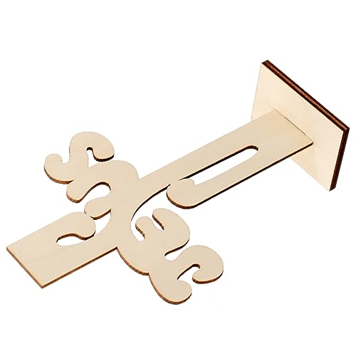 KONTONTY 10 Stück Kreuzornamente Aus Holz Hängend Kreuz Handwerk Unbemalt Kreuzen Dekorationen Kreuzdekor Für Regal Kleines Kreuz Veranstaltungsdekor Erstkommunion Wohnkultur Die Hölzern von KONTONTY