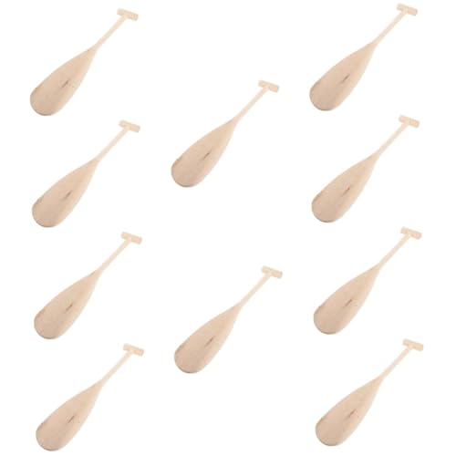 KONTONTY 10 Stück Leichtes Holzpaddel für Handgefertigtes Paddel für Kanus Kajaks und Schlauchboote für Wasseraktivitäten und Anfänger KONTONTY 10 Stück Leichtes Holzpaddel für Handgefertigtes Paddel für Kanus Kajaks und Schlauchboote für Wasseraktivitäten und Anfänger von KONTONTY