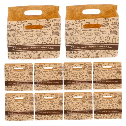 KONTONTY 10 Stück Mini-Papiertüten Zubehör für Puppenhäuser KONTONTY 10 Stück Mini-Papiertüten Zubehör für Puppenhäuser von KONTONTY