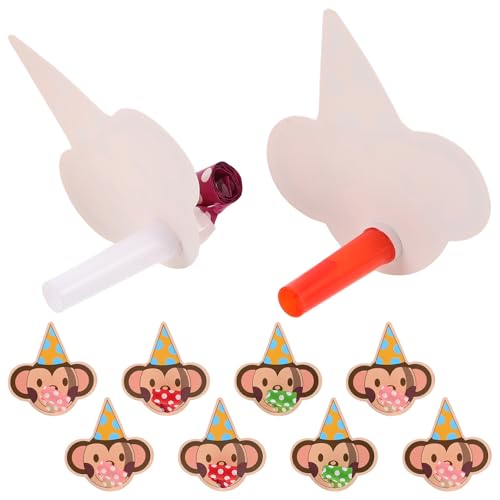 KONTONTY 10 Stück Party-Requisiten-Pfeife Geburtstagslärmmacher New Years Party Supplies Kinderpfeife kleine Pfeifen für Geburtstagsfeier Geburtstagsgebläse Krachmacher Papier KONTONTY 10 Stück Party-Requisiten-Pfeife Geburtstagslärmmacher New Years Party Supplies Kinderpfeife kleine Pfeifen für Geburtstagsfeier Geburtstagsgebläse Krachmacher Papier von KONTONTY