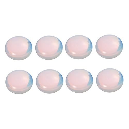 KONTONTY 10 Stück Teiliges DIY Opalstein Flach für Schmuckherstellung Langlebige Steinanhänger Handgefertigte Schmuckdekoration für Frauen und Mädchen von KONTONTY