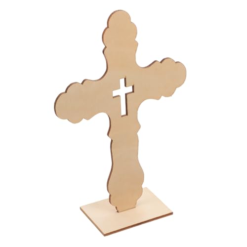KONTONTY 10 Stück Teiliges Holz Kreuz Dekorationsset Rustikale Tischdekoration Natürlichem Holz für Wohnzimmer Schlafzimmer und Mehr DIY Bastelmaterialien KONTONTY 10 Stück Teiliges Holz Kreuz Dekorationsset Rustikale Tischdekoration Natürlichem Holz für Wohnzimmer Schlafzimmer und Mehr DIY Bastelmaterialien von KONTONTY