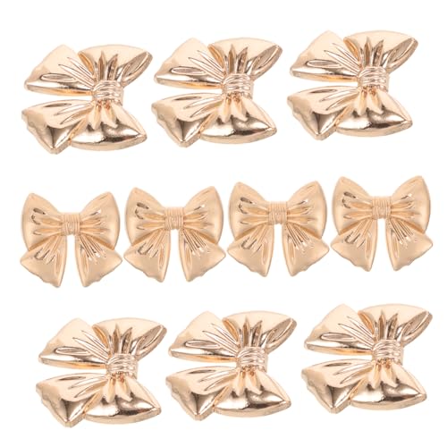 KONTONTY 10 Stück Teiliges Metallknöpfe Schleifenform Robuste Nähknöpfe für Blazer Pullover und Mäntel Dekorative und Langlebige Bekleidungs Knöpfe für Damenkleidung KONTONTY 10 Stück Teiliges Metallknöpfe Schleifenform Robuste Nähknöpfe für Blazer Pullover und Mäntel Dekorative und Langlebige Bekleidungs Knöpfe für Damenkleidung von KONTONTY