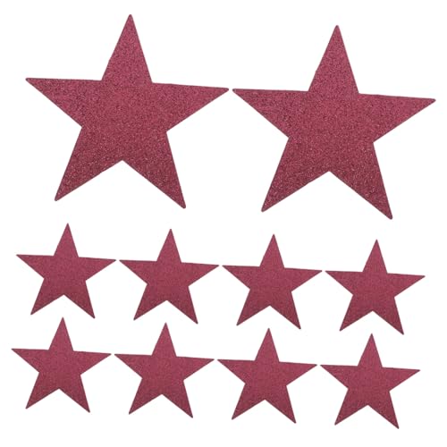 KONTONTY 10 Stück Teiliges Papierstern Ausschnitte für Filmabend Dekoration Glitter Sterne Konfetti für Pinnwand und Klassenzimmer für Diy Projekte und Kreative Anlässe KONTONTY 10 Stück Teiliges Papierstern Ausschnitte für Filmabend Dekoration Glitter Sterne Konfetti für Pinnwand und Klassenzimmer für Diy Projekte und Kreative Anlässe von KONTONTY