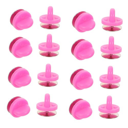 KONTONTY 100 Satz Rosa Gummi-broschennadeln Ersatz mit Flachem Kopf Rutschfeste Pin-befestigungen für DIY Schmuckherstellung und Sichere Anstecknadel-halterungen KONTONTY 100 Satz Rosa Gummi-broschennadeln Ersatz mit Flachem Kopf Rutschfeste Pin-befestigungen für DIY Schmuckherstellung und Sichere Anstecknadel-halterungen von KONTONTY