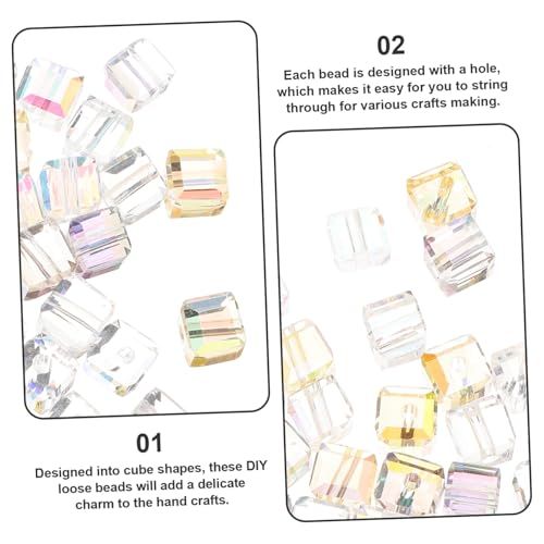 KONTONTY 100 Stück Kleine Quadratische Glasperlen Langlebige Würfelperlen für DIY Armbänder Halsketten und Schmuckherstellung Glatte Oberfläche Vielseitige Bastelperlen für Kreative KONTONTY 100 Stück Kleine Quadratische Glasperlen Langlebige Würfelperlen für DIY Armbänder Halsketten und Schmuckherstellung Glatte Oberfläche Vielseitige Bastelperlen für Kreative von KONTONTY