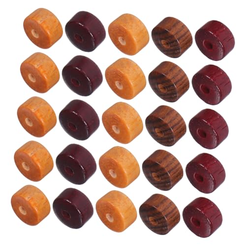 KONTONTY 100 Stück Sandelholz Zwischenperlen Flach Rund Natürliche Holzperlen für Armbänder Halsketten Schmuckherstellung DIY Basteln Zubehör KONTONTY 100 Stück Sandelholz Zwischenperlen Flach Rund Natürliche Holzperlen für Armbänder Halsketten Schmuckherstellung DIY Basteln Zubehör von KONTONTY