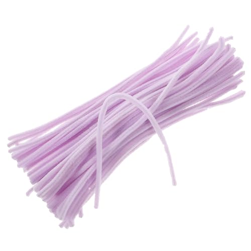 KONTONTY 100 Stück Teiliges Leichte Lila DIY Plüschstäbe für Flexibel Biegsam Bastelmaterial für Kreative Handarbeiten und Frühkindliche KONTONTY 100 Stück Teiliges Leichte Lila DIY Plüschstäbe für Flexibel Biegsam Bastelmaterial für Kreative Handarbeiten und Frühkindliche von KONTONTY