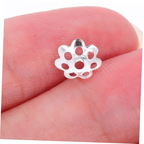 KONTONTY 1000 Stück Teiliges Endkappen Eisen für Schmuckherstellung Hohle Blumenperlenkappen Metallperlen für Diy Armbänder Halsketten Dekorative Spacer Elemente für Bastelprojekte KONTONTY 1000 Stück Teiliges Endkappen Eisen für Schmuckherstellung Hohle Blumenperlenkappen Metallperlen für Diy Armbänder Halsketten Dekorative Spacer Elemente für Bastelprojekte von KONTONTY