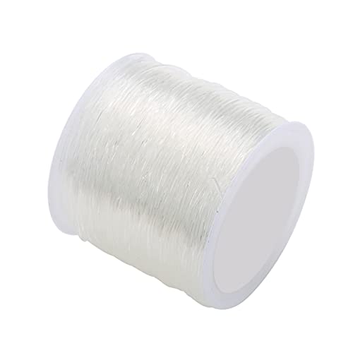 KONTONTY 100M Elastische Kristallschnur Dehnbares Perlenschnur für DIY Schmuck Armbänder und Transparent für Edelstein und Glasperlen Bastelbedarf KONTONTY 100M Elastische Kristallschnur Dehnbares Perlenschnur für DIY Schmuck Armbänder und Transparent für Edelstein und Glasperlen Bastelbedarf von KONTONTY