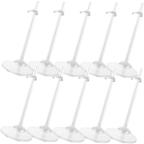 KONTONTY Tragbare Puppenständer 10 Stück Puppenfigurenständer Taillenstütze Für Jungen Und Mädchen KONTONTY Tragbare Puppenständer 10 Stück Puppenfigurenständer Taillenstütze Für Jungen Und Mädchen von KONTONTY