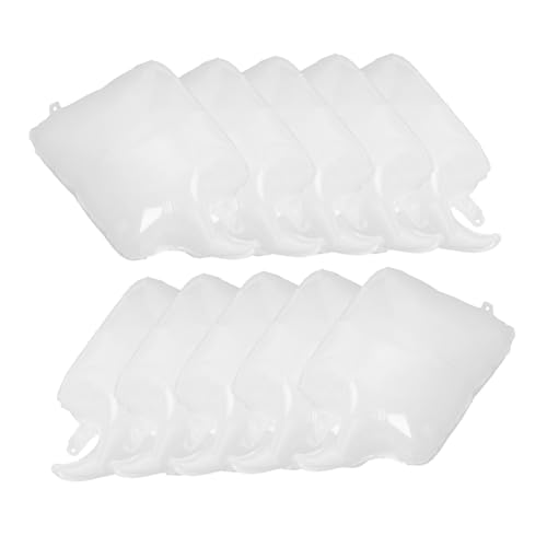 KONTONTY 10Stücke Quadratische Leere Aluminiumfolie Luftballons Selbstverschließend Dekoration für Geburtstagsfeiern Hochzeiten und Partys Kreative DIY von KONTONTY