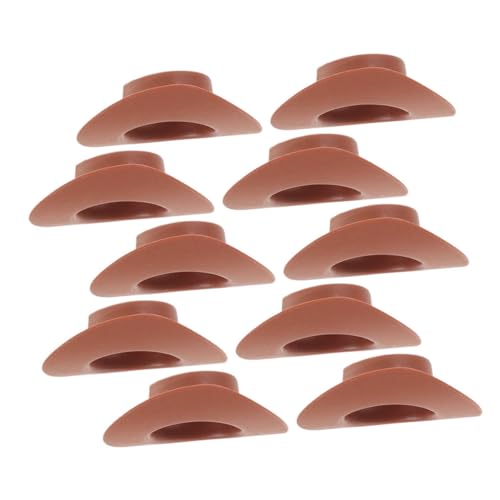 KONTONTY 10stücke Miniatur-puppenhut Cowboy Hut Für Puppen Vintage Miniaturhut Winzige Hüte Hut Zubehör Dekorative Puppenhüte Minihut Bastelmaterial Puppen Headwear Zubehör KONTONTY 10stücke Miniatur-puppenhut Cowboy Hut Für Puppen Vintage Miniaturhut Winzige Hüte Hut Zubehör Dekorative Puppenhüte Minihut Bastelmaterial Puppen Headwear Zubehör von KONTONTY