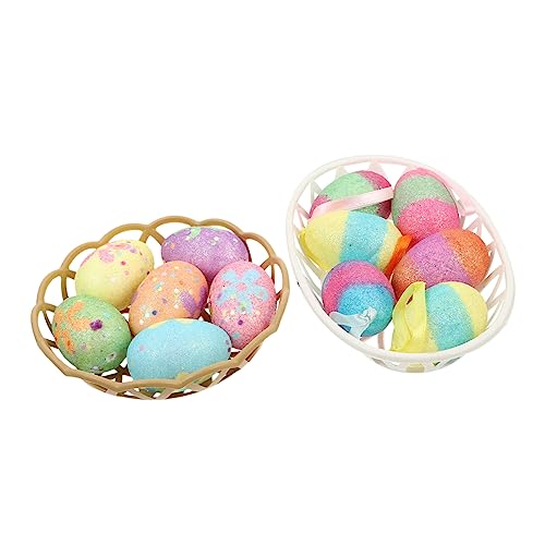 KONTONTY 12 Stück Osterdekoration Körbe Korb Bausatz Erwachsene Dekorationen easter egg decoration dekorationsset für ostereier ostergeschenkset künstliches Osterei Cartoon- -Ei Schaum KONTONTY 12 Stück Osterdekoration Körbe Korb Bausatz Erwachsene Dekorationen easter egg decoration dekorationsset für ostereier ostergeschenkset künstliches Osterei Cartoon- -Ei Schaum von KONTONTY