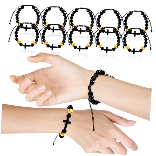 KONTONTY 12 Stück Softball Armband mit Perlen Verstellbares Handgelenkschmuck mit Ball Charme Sportliches für Softball Enthusiasten Geeignet für Jede Gelegenheit von KONTONTY