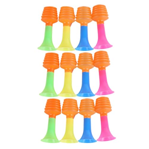 KONTONTY 12 Stück Teiliges Mini Trompeten Spielzeugset Bunte Cheer Horns für Party Requisiten für Fußballfeiern Geburtstagsfeiern und Feste KONTONTY 12 Stück Teiliges Mini Trompeten Spielzeugset Bunte Cheer Horns für Party Requisiten für Fußballfeiern Geburtstagsfeiern und Feste von KONTONTY