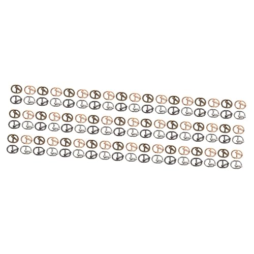 KONTONTY Schnalle Für Puppe 120 Stk Minischnalle Dekorative Schnallen Nähen Frau Schnell Austausch Der Tanzschuhschnalle Mini-schuhe Zubehör Riemen Mit Schnallen Puppengürtel Hardware Rollschnalle von KONTONTY