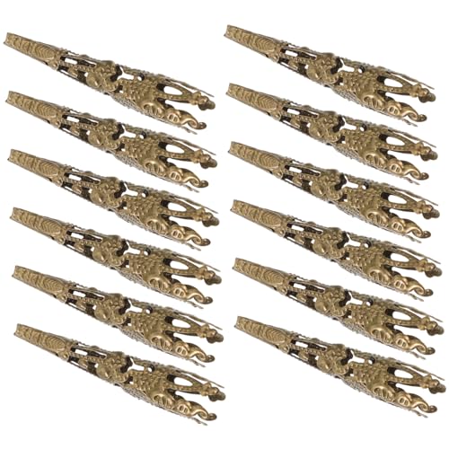 KONTONTY 120 Stück Teiliges Bead Caps Antikem Bronze Material Kegelförmige Perlenkappen für Diy Schmuckherstellung Vielseitig Einsetzbar für Armbänder Halsketten Langlebig und Dekorativ KONTONTY 120 Stück Teiliges Bead Caps Antikem Bronze Material Kegelförmige Perlenkappen für Diy Schmuckherstellung Vielseitig Einsetzbar für Armbänder Halsketten Langlebig und Dekorativ von KONTONTY