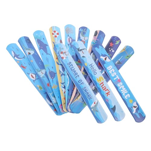 KONTONTY 12Stücke Slap Armbänder für Snap Armbänder Partydekoration und Mitgebsel für Kindergeburtstage Armbandspielzeug für Jungen KONTONTY 12Stücke Slap Armbänder für Snap Armbänder Partydekoration und Mitgebsel für Kindergeburtstage Armbandspielzeug für Jungen von KONTONTY