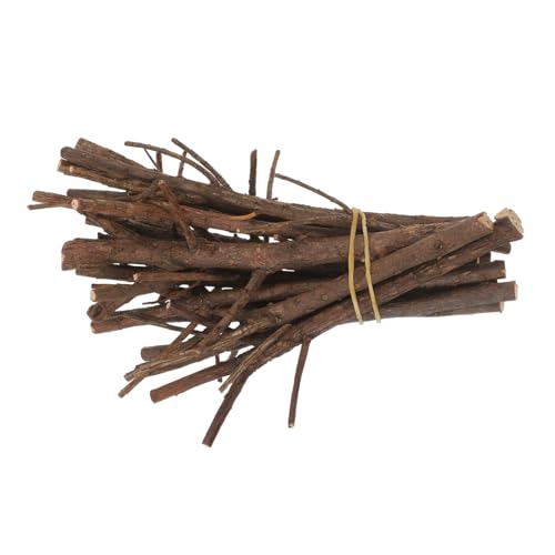 KONTONTY 15 Stück Teiliges Weihnachts Dekozweige Naturgetreue Holzstäbe für DIY Bastelarbeiten Kreative Handarbeit Foto Requisiten Kinderfreundlich Vielseitig Bemalbar und Dekorierbar von KONTONTY