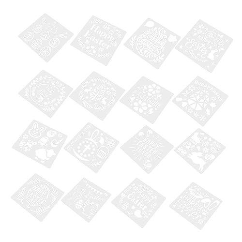 KONTONTY 16 Stück Malvorlagen Schablonen Zum Malen Hasen Schablone Tier Vorlagen Kreative Malschablone Zeichenschablonen Vorlage Schablone Weißes Haustiermaterial KONTONTY 16 Stück Malvorlagen Schablonen Zum Malen Hasen Schablone Tier Vorlagen Kreative Malschablone Zeichenschablonen Vorlage Schablone Weißes Haustiermaterial von KONTONTY