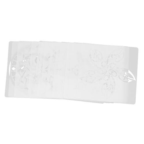 KONTONTY 16 Stück Mandala Schablonen Pet Malvorlagen Wiederverwendbare Waschbare DIY Bastelvorlagen mit Filigranem Blumen hohlraum design Strapazierfähig und Praktisch für Malen und KONTONTY 16 Stück Mandala Schablonen Pet Malvorlagen Wiederverwendbare Waschbare DIY Bastelvorlagen mit Filigranem Blumen hohlraum design Strapazierfähig und Praktisch für Malen und von KONTONTY