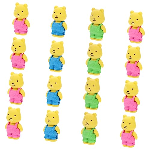 KONTONTY 16 Stück Radiergummi erasers for gummimanschette kleberradierer gummikappen gummifüsse kleberadierer gummiwischer Kindergeschenk Schreibwaren für Mini-Radierer Colorful KONTONTY 16 Stück Radiergummi erasers for gummimanschette kleberradierer gummikappen gummifüsse kleberadierer gummiwischer Kindergeschenk Schreibwaren für Mini-Radierer Colorful von KONTONTY