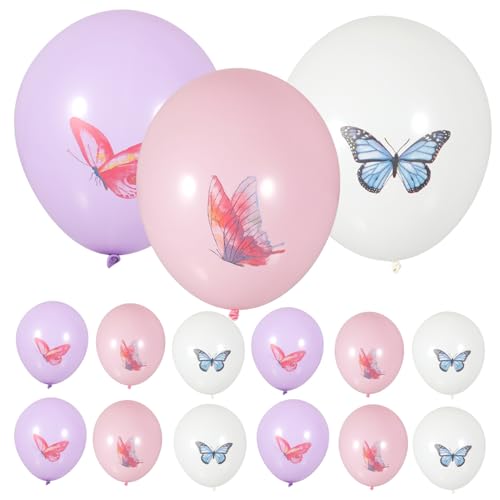 KONTONTY 18 Stück Partyballons party kinderparty Schmetterlingsballondekoration Geburtstagsdekorationen hellblaue Luftballons Ö Geburtstagsfeier Kreative Latexballons Emulsion Rosa KONTONTY 18 Stück Partyballons party kinderparty Schmetterlingsballondekoration Geburtstagsdekorationen hellblaue Luftballons Ö Geburtstagsfeier Kreative Latexballons Emulsion Rosa von KONTONTY