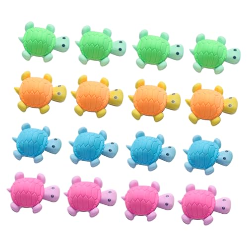 KONTONTY 18 Stück Teiliges Radiergummi Schildkrötenform aus Hochwertigem Tpr Material Sicher für Kinderhände Lustige Lernhilfe für Kindergarten und Schule für Jungen und Zufällige Farbe KONTONTY 18 Stück Teiliges Radiergummi Schildkrötenform aus Hochwertigem Tpr Material Sicher für Kinderhände Lustige Lernhilfe für Kindergarten und Schule für Jungen und Zufällige Farbe von KONTONTY