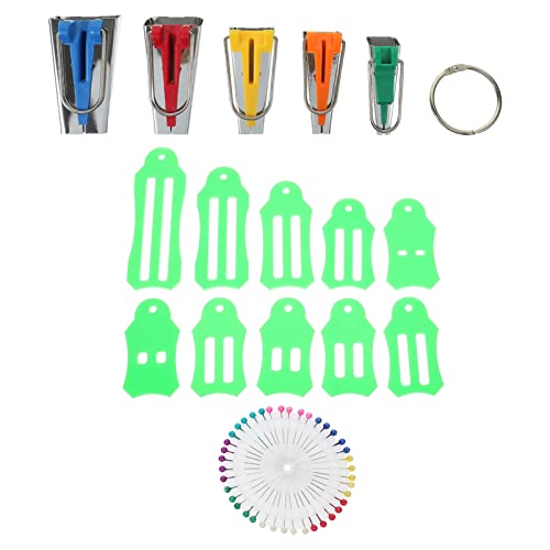 KONTONTY 1Satz Schrägband Werkzeugsatz Tragbares Schrägband Maker Set für DIY Bastelbedarf zum Nähen Quilten für Kreative Projekte Langlebig und Zeitsparend KONTONTY 1Satz Schrägband Werkzeugsatz Tragbares Schrägband Maker Set für DIY Bastelbedarf zum Nähen Quilten für Kreative Projekte Langlebig und Zeitsparend von KONTONTY