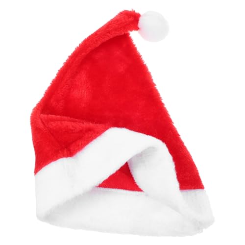 KONTONTY 1Stk Weihnachtsmütze Christbaumschmuck Festlicher Hut Weihnachtszwergdekorationen Weihnachtsfeier Kappe santa claus hat weihnachtsmannmützen weihnachtssticker weihnachtsdeko rot KONTONTY 1Stk Weihnachtsmütze Christbaumschmuck Festlicher Hut Weihnachtszwergdekorationen Weihnachtsfeier Kappe santa claus hat weihnachtsmannmützen weihnachtssticker weihnachtsdeko rot von KONTONTY