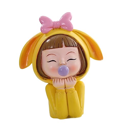 KONTONTY 1pc Drwate Kuchen Blase Mädchen Skulptur Für Party Setup Geburtstag Kuchen Toer von KONTONTY