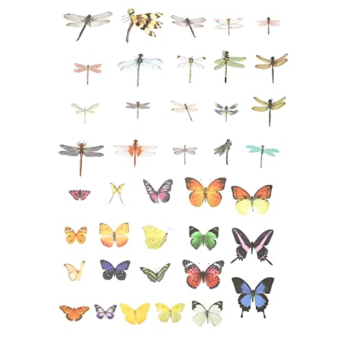 KONTONTY Niedliches Sticker-Set Für Scrapbook 2 Sets/40 Stück Dekorative Handaufkleber Abziehbilder Leuchtende Farben Tierformen KONTONTY Niedliches Sticker-Set Für Scrapbook 2 Sets/40 Stück Dekorative Handaufkleber Abziehbilder Leuchtende Farben Tierformen von KONTONTY