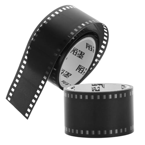 KONTONTY 2 Rollen Dekoratives Klebeband Zum Basteln Bastelband Für Scrapbooking Black Das Haustier von KONTONTY