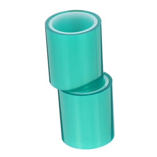 KONTONTY 2 Rollen Hochtemperaturbeständiges Klebeband Dekoratives Klebeband Band Masse Lünetten Aus Harz Harzband Uv-klebeband Nahtloses Papierband Grün Das Haustier von KONTONTY