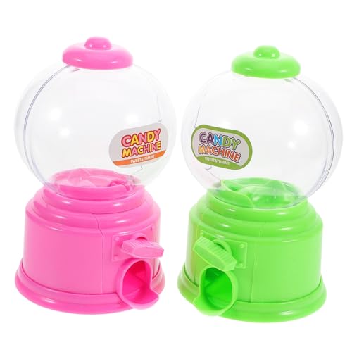 KONTONTY 2 STÜCK Mini Candy Dispenser Süßigkeitenautomat für Bunte Mini Bonbonspender mit Popcornfunktion Kreatives für Geburtstagsfeiern und Familienaktivitäten KONTONTY 2 STÜCK Mini Candy Dispenser Süßigkeitenautomat für Bunte Mini Bonbonspender mit Popcornfunktion Kreatives für Geburtstagsfeiern und Familienaktivitäten von KONTONTY