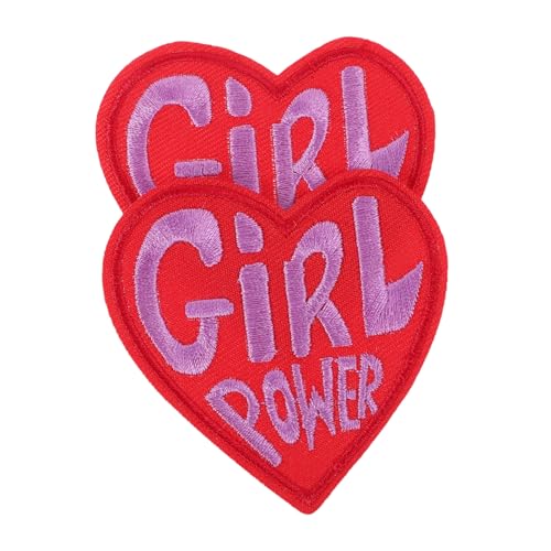 KONTONTY 2 Stück Banner herz aufnäher stoff aufnäher gestickte Applikation Stickapplikationen für Kleidung Herz-Patch für Kleidung herzförmiger bestickter Aufnäher Kleidung Herz Patch rot KONTONTY 2 Stück Banner herz aufnäher stoff aufnäher gestickte Applikation Stickapplikationen für Kleidung Herz-Patch für Kleidung herzförmiger bestickter Aufnäher Kleidung Herz Patch rot von KONTONTY