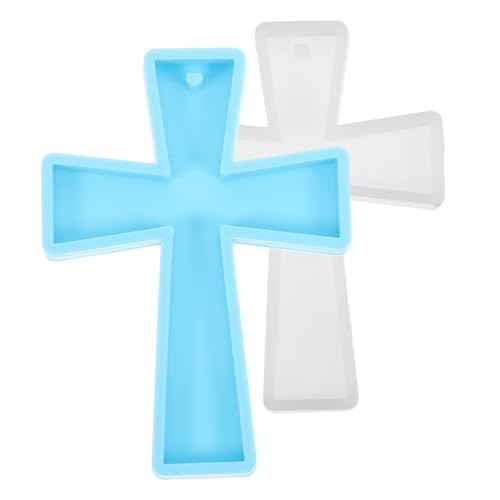 KONTONTY 2 Stück Cross Keychain -Form Cross Siliconform Schlüsselkettenformen für Epoxidharz Silikonformen für Schlüsselanhänger aus Harz Harzformen kreuzen Kieselgel KONTONTY 2 Stück Cross Keychain -Form Cross Siliconform Schlüsselkettenformen für Epoxidharz Silikonformen für Schlüsselanhänger aus Harz Harzformen kreuzen Kieselgel von KONTONTY
