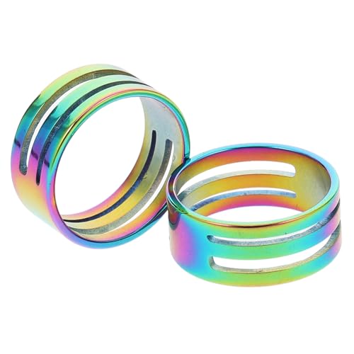 KONTONTY 2 Stück Edelstahlring Schmuck Bastelbedarf Ringöffnungswerkzeug Diy -schmuckwerkzeuge Ringöffner Schmuckzubehör Schlüsselkettenclip Werkzeuge Für Schmuckzuarbeiten Rostfreier Stahl KONTONTY 2 Stück Edelstahlring Schmuck Bastelbedarf Ringöffnungswerkzeug Diy -schmuckwerkzeuge Ringöffner Schmuckzubehör Schlüsselkettenclip Werkzeuge Für Schmuckzuarbeiten Rostfreier Stahl von KONTONTY