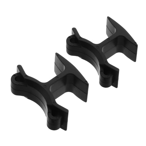 KONTONTY 2 Stück Fingerclip für Trillerpfeifen aus PVC Wiederverwendbarer Pfeifenhalter für Outdoor Sport Sicherer Griff für Trainer und Schiedsrichter bei Sportveranstaltungen von KONTONTY