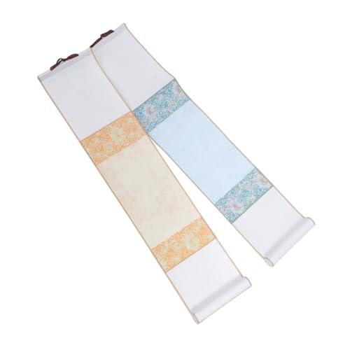 KONTONTY 2 Stück Kalligraphie Zeichnung Leeres Wandschreibpapier Zum Aufhängen Schreiben Malen Für Zuhause Leere Behänge Leeres Papier Doppelte Dekorationen Farbiges Reispapier KONTONTY 2 Stück Kalligraphie Zeichnung Leeres Wandschreibpapier Zum Aufhängen Schreiben Malen Für Zuhause Leere Behänge Leeres Papier Doppelte Dekorationen Farbiges Reispapier von KONTONTY