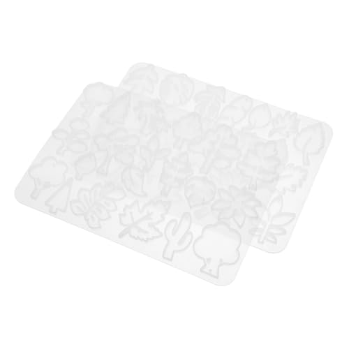 KONTONTY Silikonform Für Schmuck Casting Blatt Ohrring Formen Epoxidharz Anhänger Diy Schmuckformen Harz Ohrring Form von KONTONTY