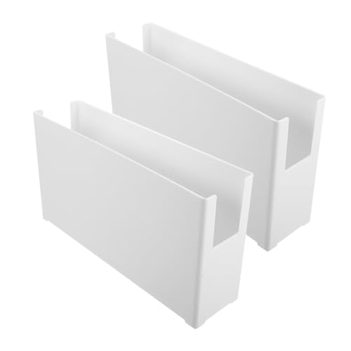 KONTONTY 2 Stück Schreibtisch Organizer für Scrapbook Papier Weißer Aufbewahrungsbehälter für Dokumente Aktenordner und Mehr für Büro und Schule KONTONTY 2 Stück Schreibtisch Organizer für Scrapbook Papier Weißer Aufbewahrungsbehälter für Dokumente Aktenordner und Mehr für Büro und Schule von KONTONTY