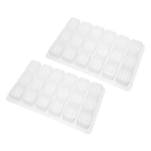 KONTONTY 2 Stück Silikonformen Mahjong Standardgröße Hitzebeständig Feine Struktur Antihaftbeschichtet für DIY Epoxidharz gießformen Kreative Bastelprojekte Personalisierte Spielsteine KONTONTY 2 Stück Silikonformen Mahjong Standardgröße Hitzebeständig Feine Struktur Antihaftbeschichtet für DIY Epoxidharz gießformen Kreative Bastelprojekte Personalisierte Spielsteine von KONTONTY